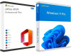 DVD-uri noi pachet Windows 11 Pro + Office 2019, licenta originala RETAIL, Microsoft