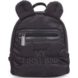 Childhome My First Bag Puffered Black rucsac pentru copii 23 x 7 x 23 cm 1 buc