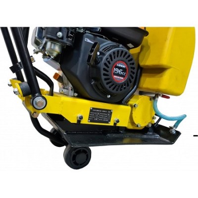 Placa compactoare MS60-2 STRONG, motor LONCIN, putere 5,5CP, greutate 62kg, cu rezervor apa si roti transport foto