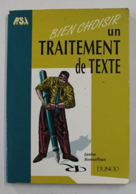 BIEN CHOISIR UN TRAITEMENT DE TEXTE , 1992 foto