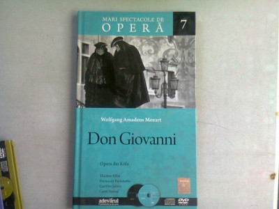 DON GIOVANNI - WOLFGANG AMADEUS MOZART (MARI SPECTACOLE DE OPERA 7) foto