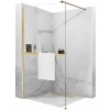 Panou de duș Rea Aero GoldBrush N 90 Walk In + EVO