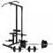vidaXL Turn de forță cu set de haltere și gantere 60,5 kg 275354
