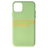 Husa Silicon Olive pentru Apple iPhone 11 Pro Max, High Copy, Protectie Premium