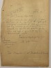 Mihail Celarianu - document vechi - manuscris, semnatura olografa