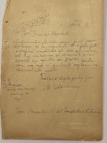 Mihail Celarianu - document vechi - manuscris, semnatura olografa