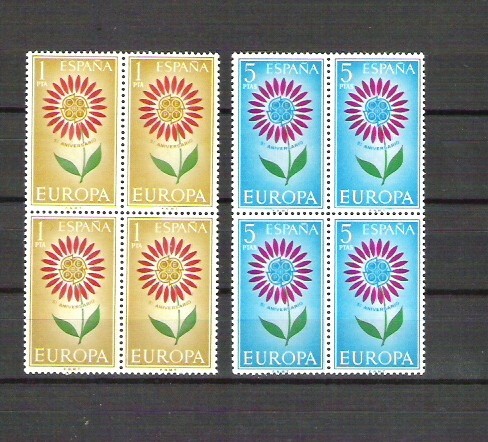 Spain 1964 Europa CEPT x 4, MNH AC.065