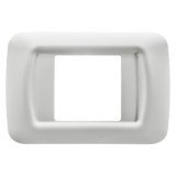 Rama Gewiss System GW22502, 2 module, alb, pentru priza / intrerupator