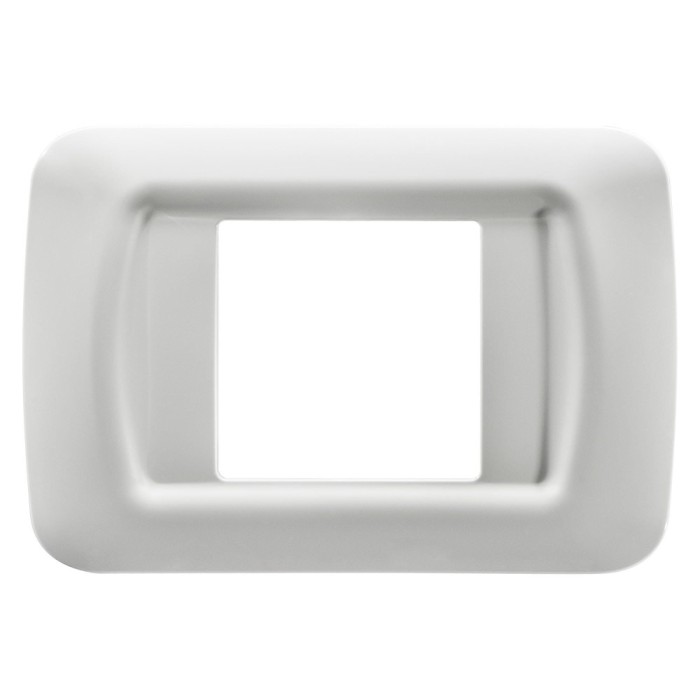 Rama Gewiss System GW22502, 2 module, alb, pentru priza / intrerupator
