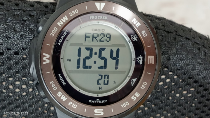 CASIO ProTrek Nou cu Garanție de aproape 2 ani TOUGH SOLAR