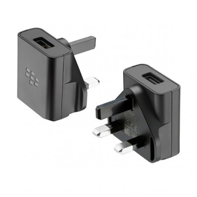 Incarcator Retea BlackBerry RM0300 UK, 6.5W, 1.3A, 1 x USB-A, Negru ASY-58929-003 foto