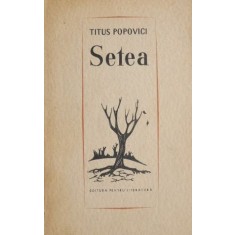 Setea - Titus Popovici (coperta uzata)