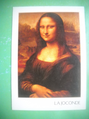 HOPCT 59081 GIOCONDA/MONa lisa muzeul luvru PARIS FRANTA -CIRCULATA foto