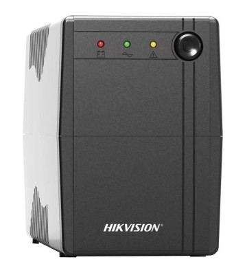 Oversea UPS Hikvision DS-UPS600; 600 VA / 360 W, tip plug: Type B (NEMA 5-15), output voltage range: 110 VAC to 125 VAC, baterie: 4, bypass:2, tip bat foto