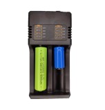 Incarcator Universal Acumulatori Li-Ion 18650, 10440, 14500, 16340, 16650, 18350, 18500, 26650, 2 Sloturi, 2000mA