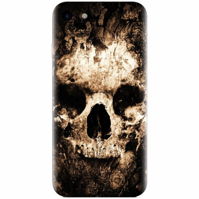 Husa silicon pentru Apple Iphone 5 / 5S / SE, Zombie Skull foto
