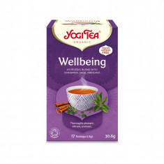 Ceai Wellbeing mereu tanar, 17 plicuri, Yogi Tea