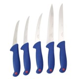 Cumpara ieftin Set 5 cutite de macelarie profesionale, diferite dimensiuni, otel inoxidabil BRT