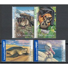 Australia 2007 Mi 2854/57 MNH, nestampilat - Animale pe cale de disparitie