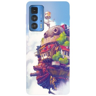 Husa compatibila cu Motorola Moto G51 5G model Anime Howl&amp;amp;#039;s Moving Castle, Silicon, TPU, Viceversa foto
