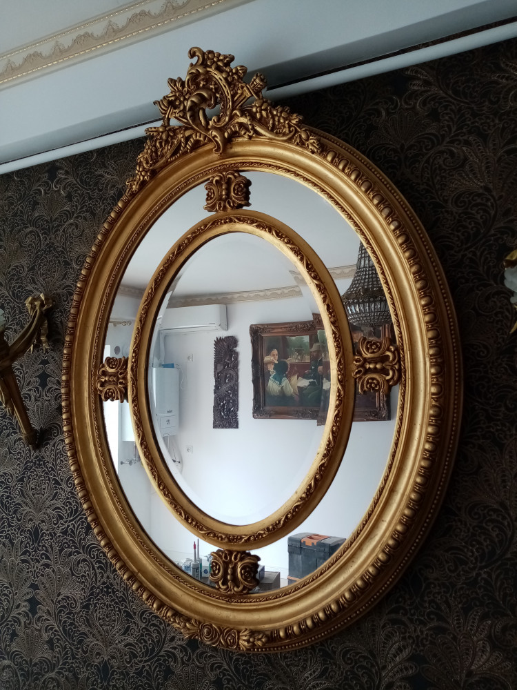 Oglinda de dimensiuni mari in stil francez | Okazii.ro