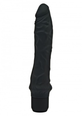 Vibratoare realiste - Get Real Vibrator Realist Lung din Silicon - culoare Negru foto