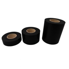 Banda de intarire margini pentru folie PVC transparenta, NEGRU, 5 cm x 30 m