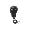 Nuca schimbator Emzone pentru Audi A4 B7 B8 A5 8T Q5 8R, 5 trepte, piele neagra