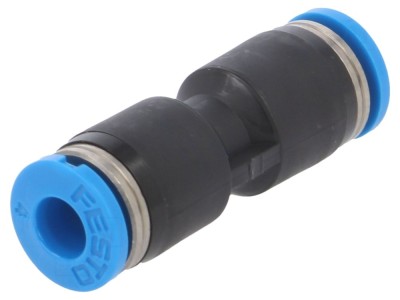 Conector push-in simplu 4mm, NBR foto