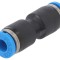 Conector push-in simplu 4mm, NBR