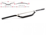 Ghidon Moto Pazzaz MT-34 Aluminiu 22.2x800mm Negru - Ghidon MTB/Cross