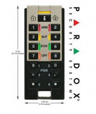 Telecomanda armare dezarmare 2 partitii paradox foto