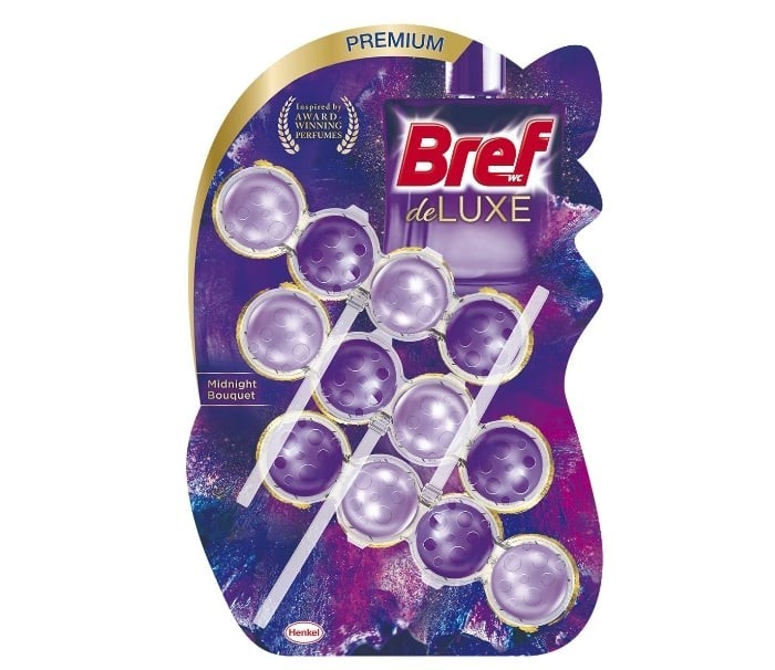 Bref Power Aktiv Odorizant Toaleta Midnight Bouquet 150 g