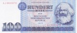 Bancnota Germania Democrata 100 Marci 1975 - P31a UNC ( vezi descirere )