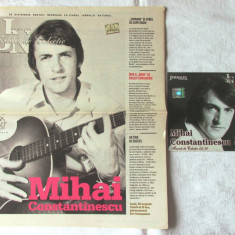 MIHAI CONSTANTINESCU - CD Muzica de colectie Vol. 56 + ziar JURNALUL NATIONAL