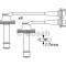 Set fise bujii VOLVO V40 Combi (VW) (1995 - 2004) BOSCH 0 986 357 238