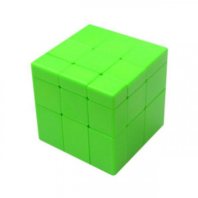 Cub Magic 3x3x3 QiYi Mirror Green, 150CUB-1 foto