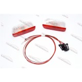 Set 2 lampi lumina rosie/alba avertizare usi deschise VW Golf 5, Golf