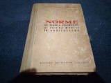 Cumpara ieftin NORME DE TEHNICA SECURITATII SI IGIENA MUNCII IN AGRICULTURA 1965