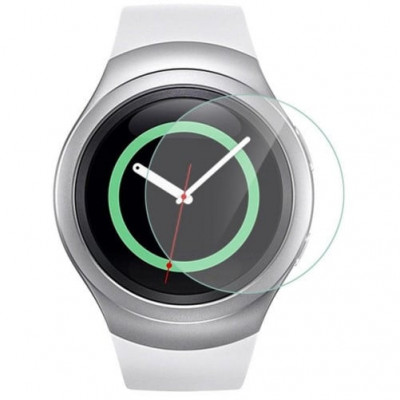 Folie de protectie iUni pentru Smartwatch Samsung Gear S2 Plastic Transparent foto
