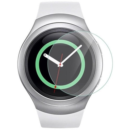 Folie de protectie iUni pentru Smartwatch Samsung Gear S2 Plastic Transparent