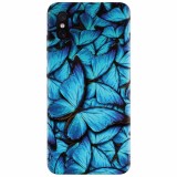 Husa silicon pentru Xiaomi Mi 8 Pro, Blue Butterfly 101