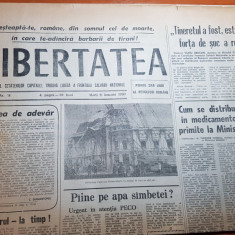 ziarul libertatea 9 ianuarie 1990- articole si foto despre revolutie
