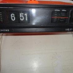 Aparat radio cu ceas SIEMENS ALPHA tip RG 223