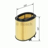 Filtru aer PORSCHE PANAMERA (970) (2009 - 2016) BOSCH F 026 400 213