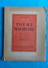 Eugen Jebeleanu &ndash; Poeme maghiare ( prima editie 1949 cu ilustratii de Florica Cordescu )