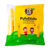 Pachet 4x Pufuleți Solaris: 2x PufuSticks Ecologici Fără Sare și Gluten 60g + 2x Pufuleți Clasici Fără Sare 50g