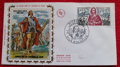 1970-Franta-Richelieu-FDC foto