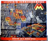 O.011 GERMANIA INTERBELICA INVITATIE MESSE LEIPZIG LEIPZIGER FR&Uuml;HJAHRMESSE 1935