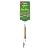 Plici Insecte Telescopic Coghlans, Portabil, Camping, Muste, Tantari, 45.7cm Extins, Maner Lemn, Snur Piele
